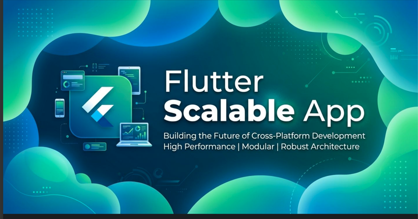 Flutter scalable app architecture — high performance, modular, robust architecture