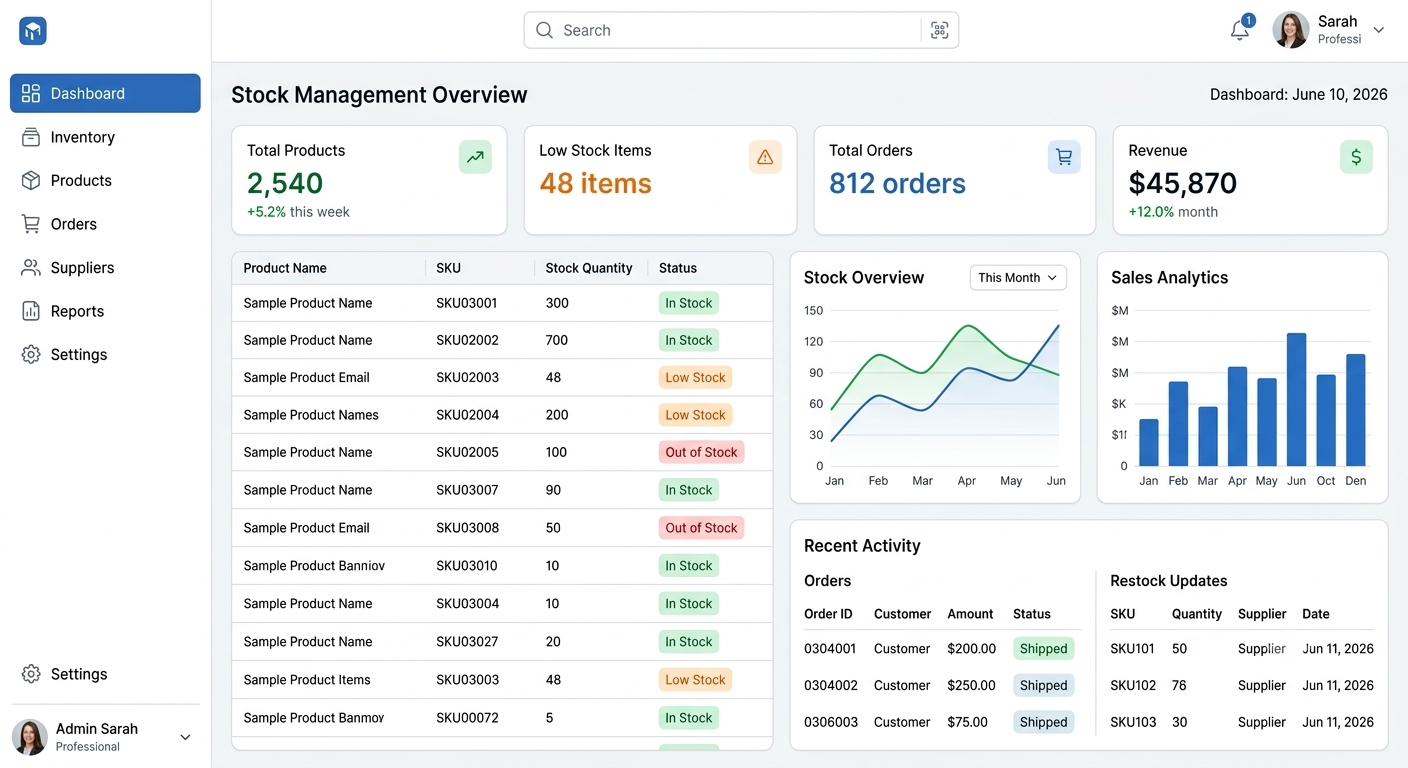 Stock Management System
